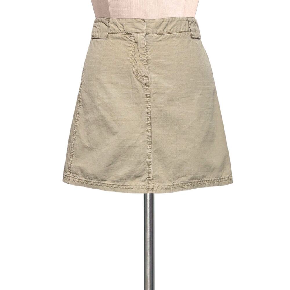 J. CREW Vintage 90's Y2K Short Tan Skirt 4